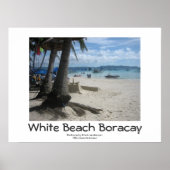 Poster White Beach Boracay (Devant)