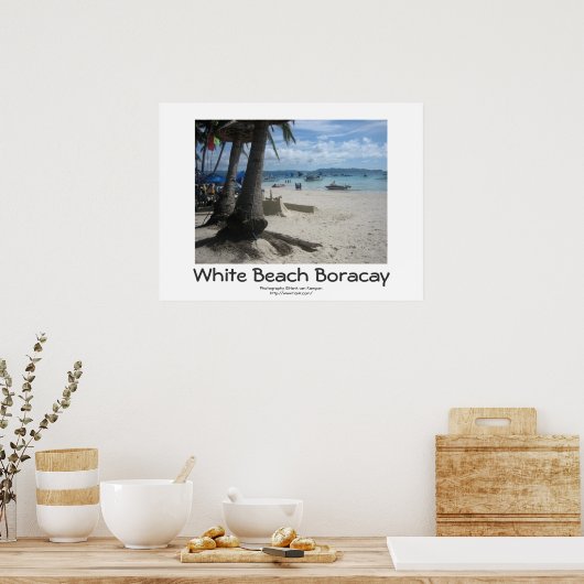 Poster White Beach Boracay (Cuisine)