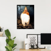 Poster White Bear King Valemon, peinture d'art (Bureau à domicile)