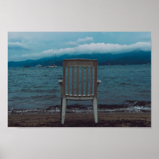 Poster White Chair
