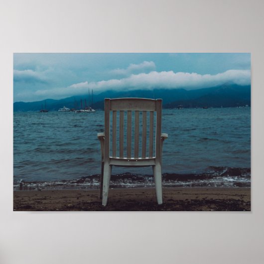 Poster White Chair (Devant)