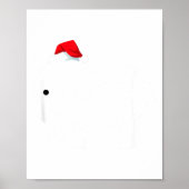 Poster White Elephan, Christmas Party Gift  (Devant)