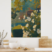 Poster White Garden (Cuisine)