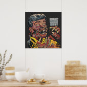 Poster White Heat Harvey Horror Comics line Black Cat My (Cuisine)