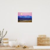 Poster White Mountains, Californie, États-Unis (Cuisine)