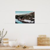 Poster White Pass & Yukon Railroad Train (Cuisine)