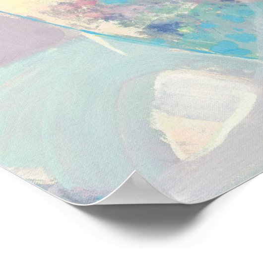 Poster White Rock Pastel (Coin)