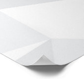 Poster White, simple, modern, urban, cool, trendy pattern (Coin)