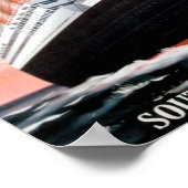 Poster White Star Line RMS Titanic - Le Bateau Des Rêves (Coin)