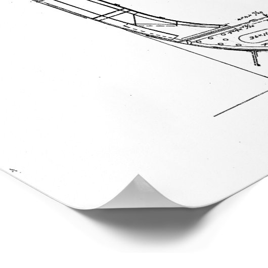 Poster White Star Line S.S. Semi-section olympique 1913 (Coin)