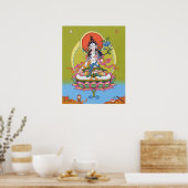 POSTER White Tara - Long Life - vanaf $ 14,25 (Keuken)