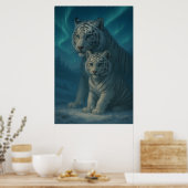 Poster White Tiger – Guardian of Light – ManJiangHong Art (Cuisine)