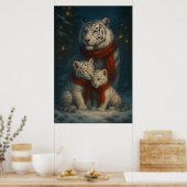 Poster White Tiger – Guardian of Light – ManJiangHong Art (Cuisine)