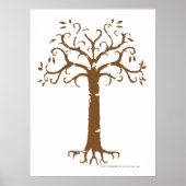 Poster White Tree of Gondor (Devant)
