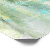 Poster White Water Lily Nymphaea Alba (Coin)