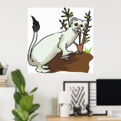 Poster White Weasel Wildlife (Bureau à domicile)