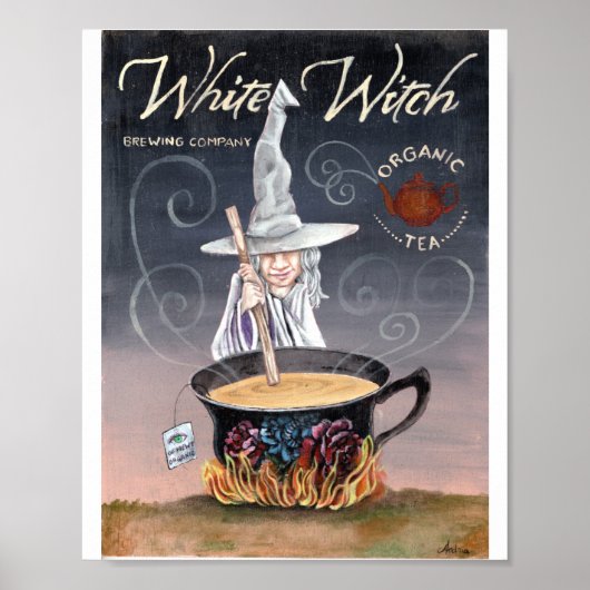 Poster White Witch Brewing (Devant)