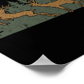 Poster Whitetail Buck Funny Deer Chasse Saison Byng Just (Coin)