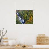 Poster Whitewater Falls dans le Nantahala National (Cuisine)