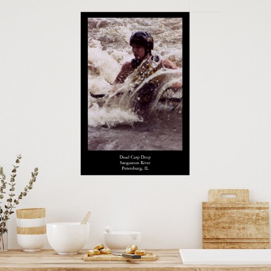 Poster Whitewater Kayaking (Cuisine)