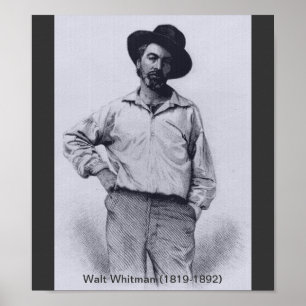 Poster Whitman quand jeunes