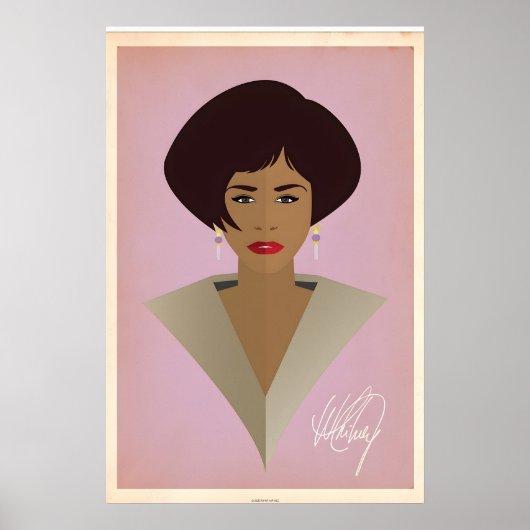 Poster Whitney Houston, conception d'impression d'icône m (Devant)