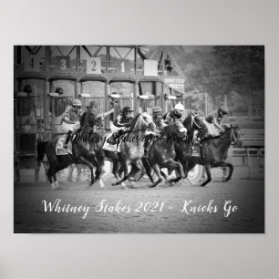 Poster Whitney Stakes - Saratoga 20121 - Knicks Go