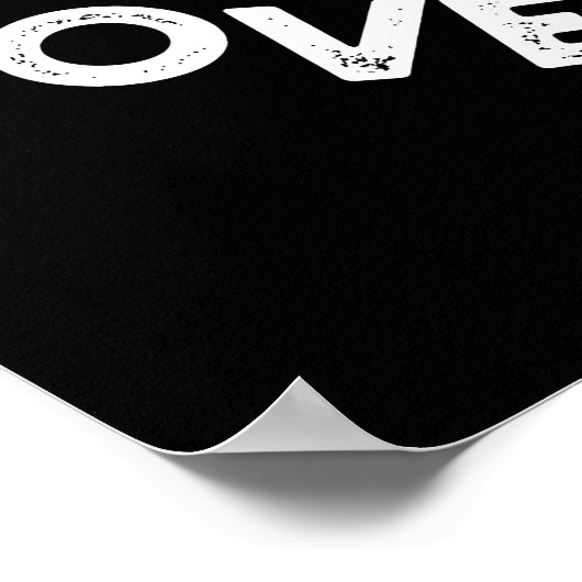 Poster Whooo Love Ya Baby Funny Owl Pun Dark BG (Coin)