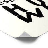 Poster Whoot Whoot ! Jour de la Humidité (Coin)