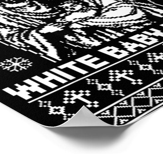 Poster Whose God White Baby Is This Funny Christmas  (Coin)