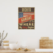 Poster Wichita Kansas (Cuisine)