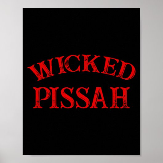 Poster Wicked Ah Funny Er Boston New England Southie  (Devant)