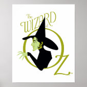Poster Wicked Witch™ L'Assistant Du Logo Oz™ (Devant)