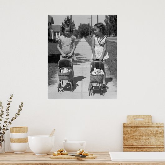 Poster Wicker Doll Buggy, 1941 (Cuisine)