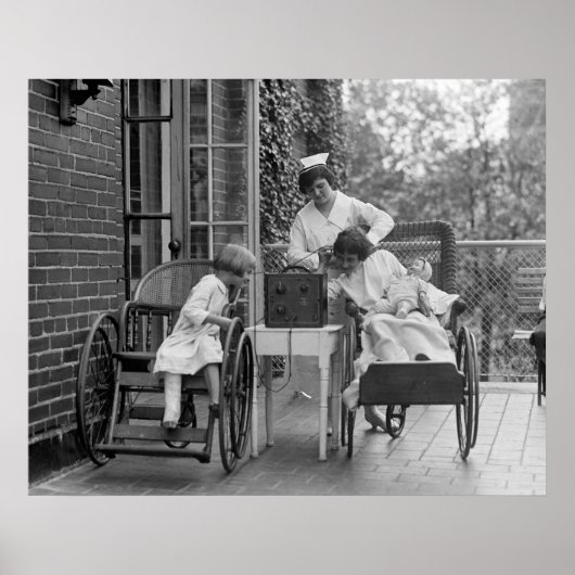 Poster Wicker Wheelchair, années 1920 (Devant)