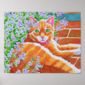 Poster Widget sur le chemin du jardin (Devant)