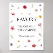 Poster Widlflower Favor  (Devant)