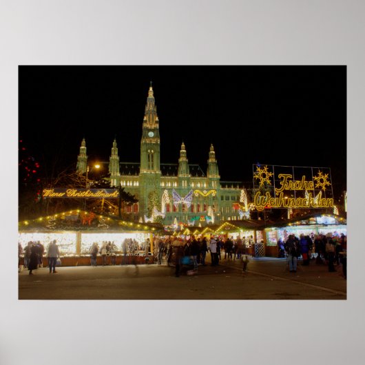 Poster Wiener Christgentilmarkt (Devant)