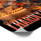 Poster Wiener I Hardly Know Her Funny Offensive Dachshund (Coin)