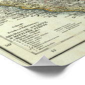 Poster Wiesbaden et Francfort Allemagne (Coin)