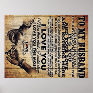 Poster Wife to my Husband Letter   Lovely Venin