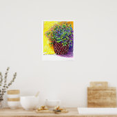 Poster Wiggins Flowers (Keuken)