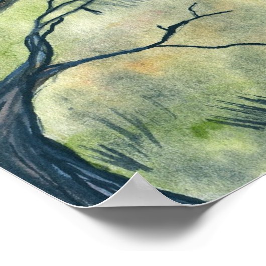 Poster Wiggles et l'affiche de sorcière (Coin)