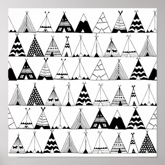 Poster Wigwam 2 inspiré (Devant)