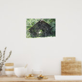 Poster wijnbouwkatoen (Keuken)