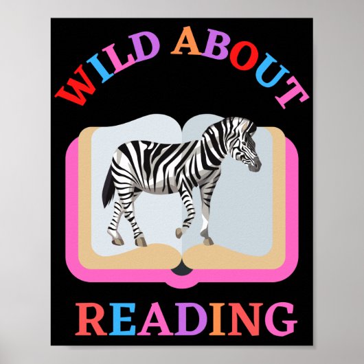 POSTER WILD À PROPOS DE LA LECTURE (Devant)