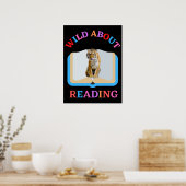 POSTER WILD À PROPOS DE LA LECTURE (Cuisine)