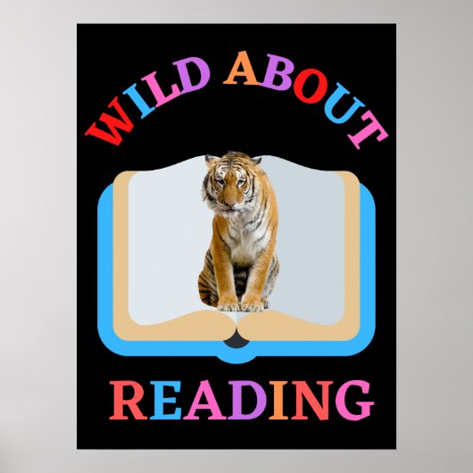 POSTER WILD À PROPOS DE LA LECTURE (Devant)