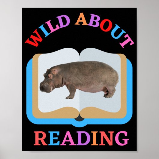 POSTER WILD À PROPOS DE LA LECTURE (Devant)