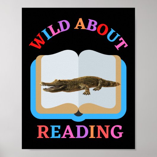 POSTER WILD À PROPOS DE LA LECTURE (Devant)